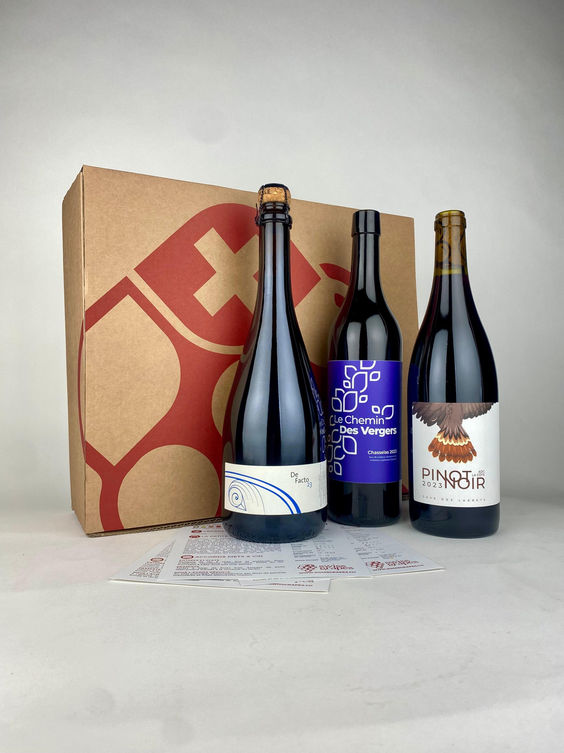 COFFRET LA PETITE ÉPICERIE X SWISSGRAPES<br>  3 Bouteilles d'exception